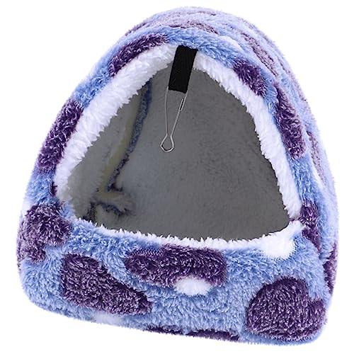 GALPADA Hängematte für Kleine Haustiere Warmes Hängebett aus Weicher Baumwolle für Hamster Ratten und Meerschweinchen Wandhalterung und Einfach zu Reinigen von GALPADA
