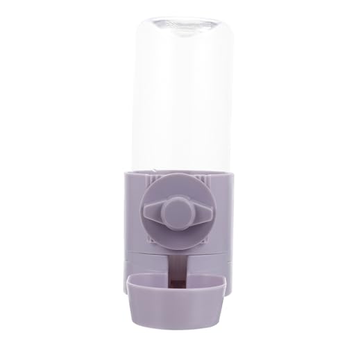 GALPADA Hängende Wasserzufuhr Hundehütte Wassernapf Wassernapfspender Für Hunde Drinnen Fütterung Katze Haustier Käfig Klein Schüssel Hund Wasserhalter Hund Wassernapf Plastik Grey von GALPADA