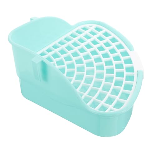 GALPADA Häschen Toilette kaninchentoilette kaninchenklo Eckiges Haustierklo Hasen klo Trainingshilfe für die Haustiertoilette Hasen-Katzentoilette Katzenklo Töpfchenhalter Plastik Sky-Blue GALPADA Häschen Toilette kaninchentoilette kaninchenklo Eckiges Haustierklo Hasen klo Trainingshilfe für die Haustiertoilette Hasen-Katzentoilette Katzenklo Töpfchenhalter Plastik Sky-Blue von GALPADA