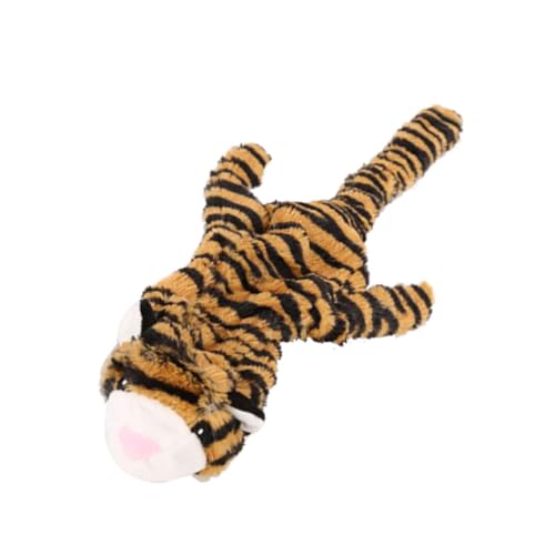 GALPADA Haltbares Tiger Kauspielzeug mit Quietschfunktion Robustes Plüschtier für Hunde Fördert Spielerisch Zahnpflege und Zerstörungsdrang Geeignet für Welpen und Lebhafte Haustiere GALPADA Haltbares Tiger Kauspielzeug mit Quietschfunktion Robustes Plüschtier für Hunde Fördert Spielerisch Zahnpflege und Zerstörungsdrang Geeignet für Welpen und Lebhafte Haustiere von GALPADA