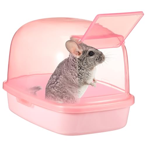 GALPADA Hamster Badezimmer Aus Kunststoff Hamsterbadewanne Für Rennmäuse Und Meerschweinchen Sandbad Die Ihres Haustiers von GALPADA