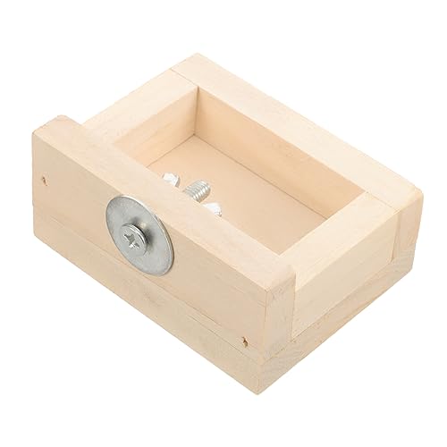 GALPADA Hamster Futter und Wassernapf aus Holz Waschbare Futterschale für Kleine Haustiere Wie Hamster Meerschweinchen und Eichhörnchen für Tägliche Fütterung Sicher und Langlebig GALPADA Hamster Futter und Wassernapf aus Holz Waschbare Futterschale für Kleine Haustiere Wie Hamster Meerschweinchen und Eichhörnchen für Tägliche Fütterung Sicher und Langlebig von GALPADA