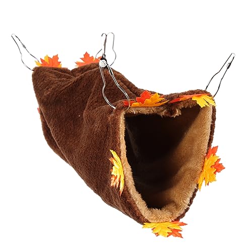 GALPADA Hamster Hängematte Tunnel Weicher Warmer Tunnel für Kleintiere für Hamster Chinchillas und Andere Haustiere Bequemes Spiel und Schlafnest Pflegeleicht und Geruchsneutral GALPADA Hamster Hängematte Tunnel Weicher Warmer Tunnel für Kleintiere für Hamster Chinchillas und Andere Haustiere Bequemes Spiel und Schlafnest Pflegeleicht und Geruchsneutral von GALPADA
