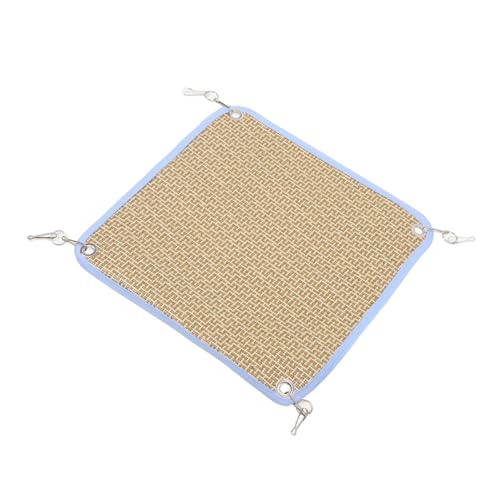 GALPADA Hamster Hängematte für Kleintiere Kühlmatte Platzsparendes Design für Hamster Ratten und Meerschweinchen Einfach zu Reinigen Vielseitige Ruheoption von GALPADA