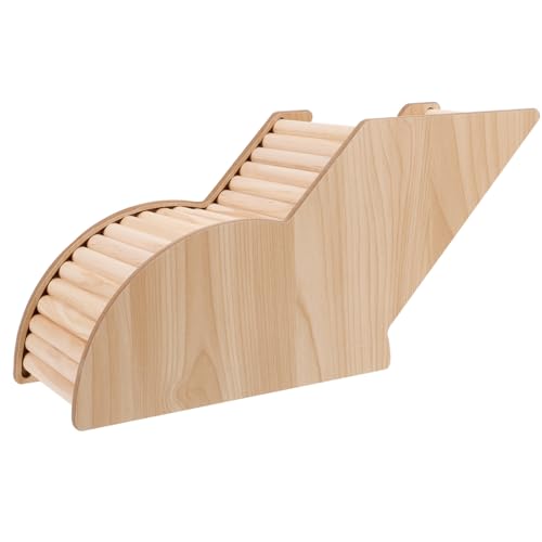 GALPADA Hamster Holzhaus Versteck mit Tunnel Kleintier Zwerghamster und Meerschweinchen Robust Platzsparend Leicht zu Reinigen für Innenkäfige Rückzugsort GALPADA Hamster Holzhaus Versteck mit Tunnel Kleintier Zwerghamster und Meerschweinchen Robust Platzsparend Leicht zu Reinigen für Innenkäfige Rückzugsort von GALPADA