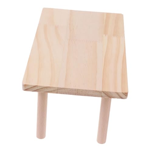 GALPADA Hamster Holzplattform mit Leiter Robuste Zweite Nagetierfreundliche Aussichtsplattform für Hamster Eichhörnchen Igel und Kleintiere Käfigzubehör zur Raumoptimierung GALPADA Hamster Holzplattform mit Leiter Robuste Zweite Nagetierfreundliche Aussichtsplattform für Hamster Eichhörnchen Igel und Kleintiere Käfigzubehör zur Raumoptimierung von GALPADA