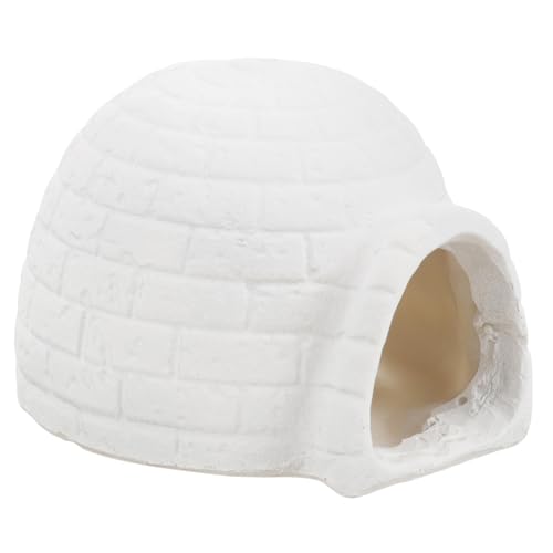 GALPADA Hamster Keramik Nest für Kleine Kühles Versteck für Hamster Zwerghamster und Andere Kleintiere Modisches und Langlebiges Haustier Habitatdekor von GALPADA