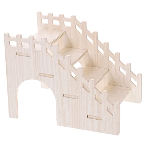 GALPADA Hamster Kletterleiter aus Holz Multifunktionales für Kleintiere Sicher und Langlebig für Hamster Meerschweinchen und Andere Kleine Tiere Klettern Innenräumen GALPADA Hamster Kletterleiter aus Holz Multifunktionales für Kleintiere Sicher und Langlebig für Hamster Meerschweinchen und Andere Kleine Tiere Klettern Innenräumen von GALPADA