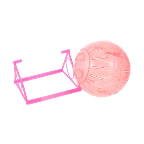 GALPADA Hamster Laufkugel mit Halterung Mini Hamsterrad für Kleine Haustiere Robustes Nagerspielzeug für Bewegung und Stressabbau Geeignet für Hamster und Kleintiere Rotes Zufällige Farbe GALPADA Hamster Laufkugel mit Halterung Mini Hamsterrad für Kleine Haustiere Robustes Nagerspielzeug für Bewegung und Stressabbau Geeignet für Hamster und Kleintiere Rotes Zufällige Farbe von GALPADA