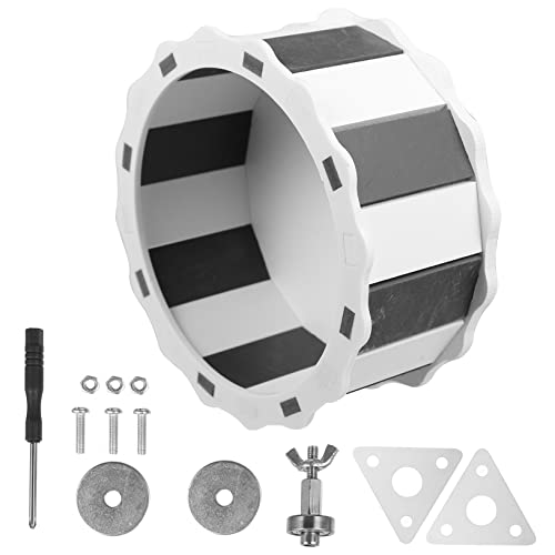 GALPADA Hamster Laufrad Ruhiges Übungsrad Für Kleine Haustiere Leiser Spinner Für Zwerghamster Fitnessstation Mit Stabilem Stahlachsen Design von GALPADA