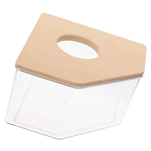 GALPADA Hamster Sandbad Box Transparente Badewanne Für Hamster Chinchillas Und Meerschweinchen Großes Sandbad Mit Gelbem Deckel Für Fellpflege Natürliche Verhalten GALPADA Hamster Sandbad Box Transparente Badewanne Für Hamster Chinchillas Und Meerschweinchen Großes Sandbad Mit Gelbem Deckel Für Fellpflege Natürliche Verhalten von GALPADA