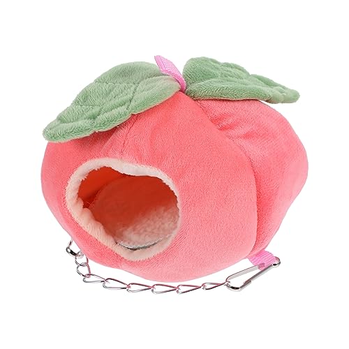 GALPADA Hamster Schlafnest aus Baumwolle Warmes Winterbett für Kleintiere Hängendes Hamsternest Obstdesign Gemütlicher Rückzugsort für Hamster und Kleine Haustiere Pflegeleicht GALPADA Hamster Schlafnest aus Baumwolle Warmes Winterbett für Kleintiere Hängendes Hamsternest Obstdesign Gemütlicher Rückzugsort für Hamster und Kleine Haustiere Pflegeleicht von GALPADA