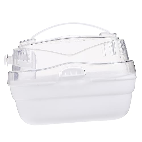 GALPADA Hamster Transportbox Tragbare Kleintiertragetasche Atmungsaktive Hamsterbox für Reisen Sicherer Haustiercontainer für Unterwegs für Hamster und Meerschweinchen GALPADA Hamster Transportbox Tragbare Kleintiertragetasche Atmungsaktive Hamsterbox für Reisen Sicherer Haustiercontainer für Unterwegs für Hamster und Meerschweinchen von GALPADA