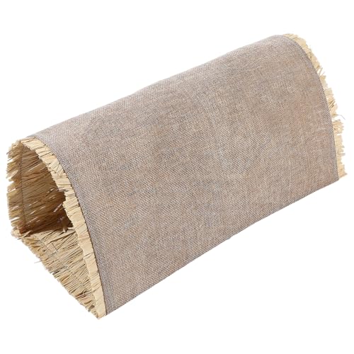 GALPADA Hamster Tunnel kaninchenkäfig Rabbit cage Nager- Tier- Animal Toys meerschweinchen Bett Katzenspielzeug Hasenbetten Kaninchenbett kleines Haustierbett Bast von GALPADA