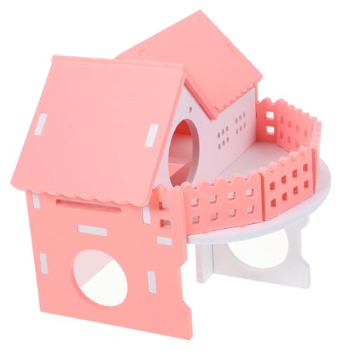GALPADA Hamster Versteck aus Langlebigem Material Doppellagiges Haustierhaus für Hamster Meerschweinchen Ratten und Kleine Kaninchen Sicher mit Glatten Kanten Komfortabler Rückzugsort für GALPADA Hamster Versteck aus Langlebigem Material Doppellagiges Haustierhaus für Hamster Meerschweinchen Ratten und Kleine Kaninchen Sicher mit Glatten Kanten Komfortabler Rückzugsort für von GALPADA
