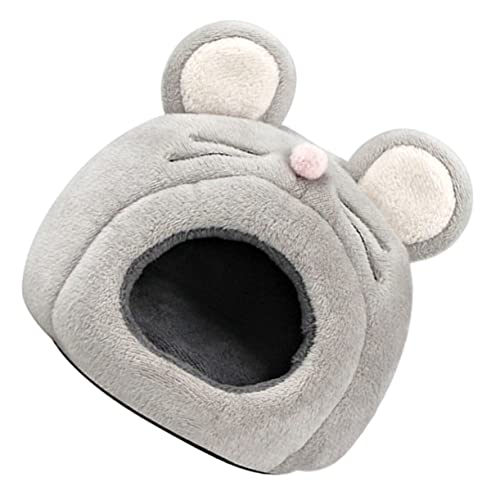 GALPADA Hamster Warmes Nest Aus Plüsch Kuschelhöhle Für Kleine Haustiere Wie Hamster Ratten Und Weiche Isolierte Schlafhöhle Für Winter von GALPADA