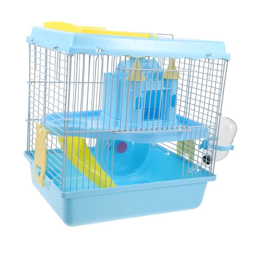GALPADA Hamsterkäfig Etagen Tragbarer Transportkäfig mit Laufrad Wasserflasche Futternapf Kleintierkäfig für Zwerghamster Mäuse Gerbils Haustierkäfig mit Zubehör GALPADA Hamsterkäfig Etagen Tragbarer Transportkäfig mit Laufrad Wasserflasche Futternapf Kleintierkäfig für Zwerghamster Mäuse Gerbils Haustierkäfig mit Zubehör von GALPADA