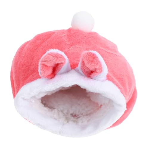 GALPADA Haustier Bett für Hamster und Nest für Komfortablen Schlaf im Winter Kleine Cartoon Stil Rosa für Couch und Reisen GALPADA Haustier Bett für Hamster und Nest für Komfortablen Schlaf im Winter Kleine Cartoon Stil Rosa für Couch und Reisen von GALPADA