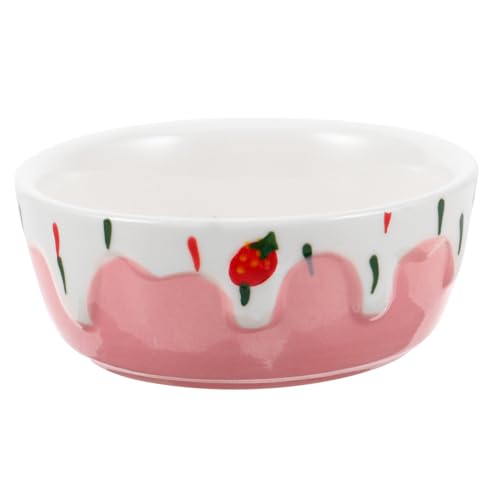 GALPADA Haustier Futter Schale aus Keramik Design für Hamster Kaninchen Kleine Haustiere Leicht zu Reinigen Langlebig und Praktisch für Angenehmes Fresserlebnis von GALPADA