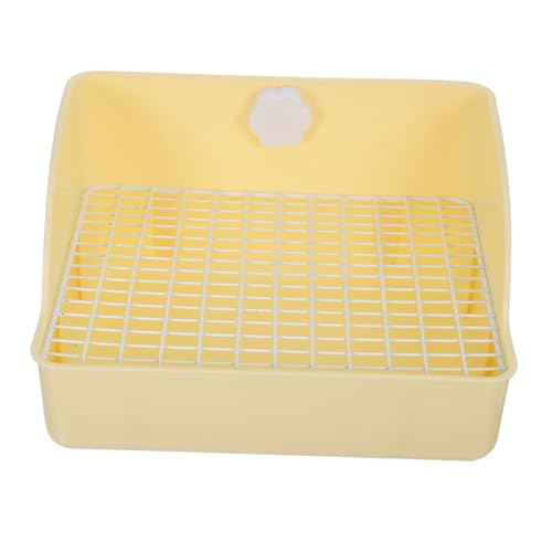 GALPADA Haustier Toilette für Kleintiere Ecktoilettenbox Wiederverwendbar Spritzwassergeschützt für Chinchillas Hamster und Meerschweinchen Komfortabler Zugang GALPADA Haustier Toilette für Kleintiere Ecktoilettenbox Wiederverwendbar Spritzwassergeschützt für Chinchillas Hamster und Meerschweinchen Komfortabler Zugang von GALPADA