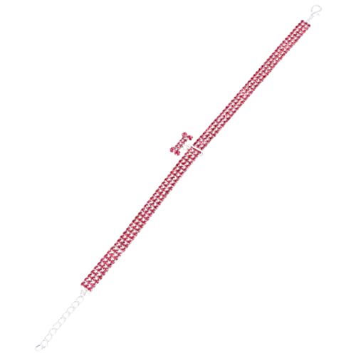 GALPADA Haustierhalsband für Glänzendes Verstellbares Hundekristallhalsband Rosa S Stilvolles und Sicheres Halsband für Kleine Langlebig GALPADA Haustierhalsband für Glänzendes Verstellbares Hundekristallhalsband Rosa S Stilvolles und Sicheres Halsband für Kleine Langlebig von GALPADA