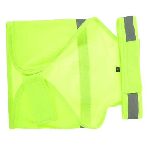 GALPADA Hochsichtbare Sicherheits Hundeweste Für Reflektierender Hundemantel Fluoreszierendem S Verstellbar Für Jagd von GALPADA