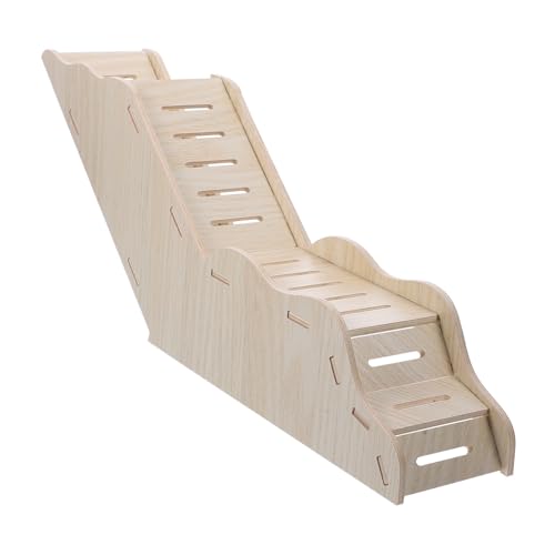 GALPADA Holz Hamsterhaus mit Leiter Robustes Nagetier Versteckhaus für Zwerghamster und Meerschweinchen Langlebig Geruchlos Spielerisch Gestaltetes Kleintier Nest Sicher und Komfortabel GALPADA Holz Hamsterhaus mit Leiter Robustes Nagetier Versteckhaus für Zwerghamster und Meerschweinchen Langlebig Geruchlos Spielerisch Gestaltetes Kleintier Nest Sicher und Komfortabel von GALPADA