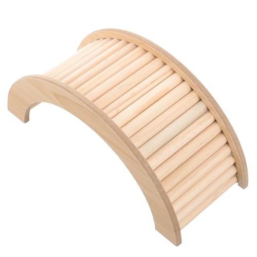 GALPADA Holzbrücke für Hamster und Kleintiere und Langlebig für Meerschweinchen und Chinchillas Fördert das Klettern Käfig GALPADA Holzbrücke für Hamster und Kleintiere und Langlebig für Meerschweinchen und Chinchillas Fördert das Klettern Käfig von GALPADA