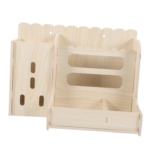 GALPADA Holzgras Futterspender Multifunktional Futtertrog und Heuraufe für Meerschweinchen Kaninchen Chinchillas Kleintiere Stabiler Holzhalter für Sauberes Füttern und Abfall GALPADA Holzgras Futterspender Multifunktional Futtertrog und Heuraufe für Meerschweinchen Kaninchen Chinchillas Kleintiere Stabiler Holzhalter für Sauberes Füttern und Abfall von GALPADA