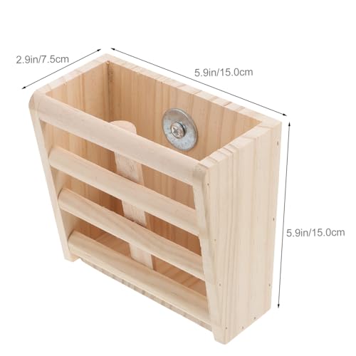 GALPADA Holzgras Rack für Kleintiere Langlebiges Sicheres Futter Container mit Fixator Platzsparend und Einfach zu Reinigen Geeignet für Kaninchen Meerschweinchen Nager in Käfigen GALPADA Holzgras Rack für Kleintiere Langlebiges Sicheres Futter Container mit Fixator Platzsparend und Einfach zu Reinigen Geeignet für Kaninchen Meerschweinchen Nager in Käfigen von GALPADA