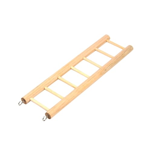 GALPADA Holzleiter Haustier für Vögel und Kleintiere Stufige Kletterleiter für Papagei Hamster Eichhörnchen Rutschfestes Kletterspielzeug und Ruheplatz für Kleine Haustiere GALPADA Holzleiter Haustier für Vögel und Kleintiere Stufige Kletterleiter für Papagei Hamster Eichhörnchen Rutschfestes Kletterspielzeug und Ruheplatz für Kleine Haustiere von GALPADA