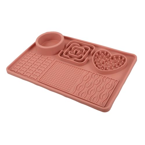 GALPADA Hund Lick Pad mit Rutschfester Unterseite Lickmatte für Langsames Füttern zur Gesunder Essgewohnheiten bei Hunden und Welpen Einfach zu Reinigen und Sicher Anwendung GALPADA Hund Lick Pad mit Rutschfester Unterseite Lickmatte für Langsames Füttern zur Gesunder Essgewohnheiten bei Hunden und Welpen Einfach zu Reinigen und Sicher Anwendung von GALPADA