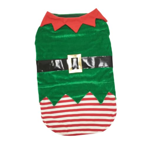 GALPADA Hunde Verwandlungskostüm Haustierkleidung Weihnachts Ferien Welpenkleid Weihnachts Hundepullover Für Kleine Hunde Mantel Warme Haustierbekleidung Hundejacke Haustierkostüm von GALPADA