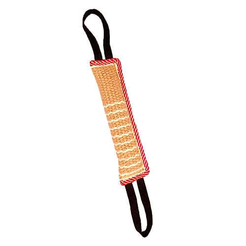 GALPADA Hundebiss für Outdoor Hundetraining Langlebiger Kauen Stick aus Jute Stressabbau Zahnpflege für Haustiere GALPADA Hundebiss für Outdoor Hundetraining Langlebiger Kauen Stick aus Jute Stressabbau Zahnpflege für Haustiere von GALPADA