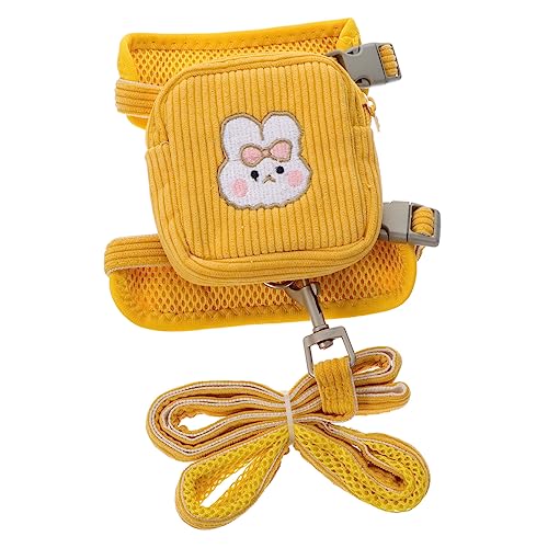 GALPADA Hundegeschirr Rucksack mit Leine Verstellbares Haustiergeschirr für Kleine Hunde und Bequeme Tragetasche für Training und Outdoor Aktivitäten für Mittlere und Kleine Tiere GALPADA Hundegeschirr Rucksack mit Leine Verstellbares Haustiergeschirr für Kleine Hunde und Bequeme Tragetasche für Training und Outdoor Aktivitäten für Mittlere und Kleine Tiere von GALPADA