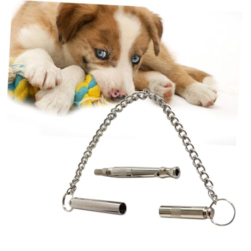 GALPADA Hundepfeife mit Kupferbeschichtung Klare Klangsignale für Schnelles Hundetraining Leichtes Design mit Umhängeband Geeignet für Kleine bis Große Hunderassen von GALPADA