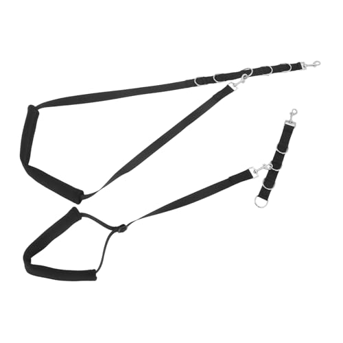 GALPADA Hundepflege Set Teilig Verstellbare Grooming Table Arm Extender Schlaufen und Bauchgurt für Hunderassen Heim Hundesalon Zubehör für Gründliche Fellpflege von GALPADA