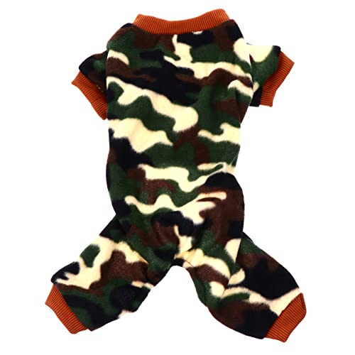 GALPADA Hundepyjama für Winter Bequeme und Overalls für Vierbeiniges Design für Gemütliche zu Hause und Weihnachtsfeiern Haustierbekleidung von GALPADA