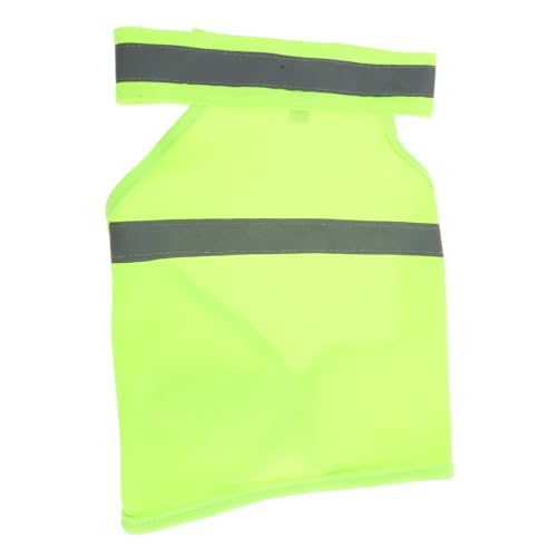 GALPADA Hundesichere Reflektierende Weste Verstellbare Und Atmungsaktive Sicherheitsweste Für Hohe Sichtbarkeit Fluoreszierendem Gelb S Für Joggen von GALPADA