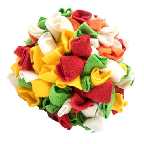 GALPADA Hundespielzeug Kauspielzeug Ball aus Robustem Gummi Schnüffelndes Futterspielzeug für Welpen und Hunde Fördert Natürliche Futtersuchfähigkeiten Langsames Fressen Abriebfest und GALPADA Hundespielzeug Kauspielzeug Ball aus Robustem Gummi Schnüffelndes Futterspielzeug für Welpen und Hunde Fördert Natürliche Futtersuchfähigkeiten Langsames Fressen Abriebfest und von GALPADA