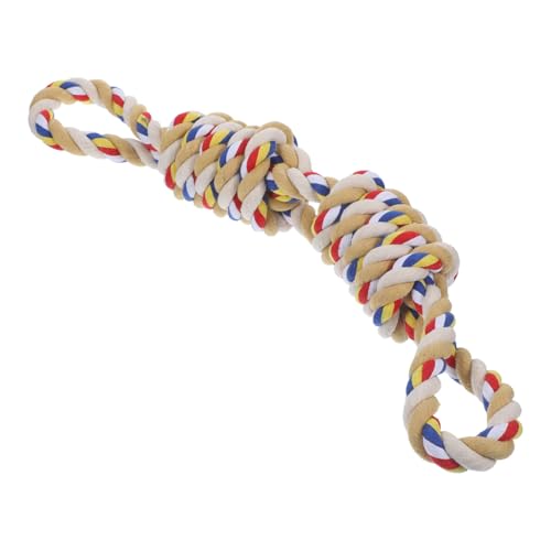 GALPADA Hundespielzeug Zerrspielzeug für Große und Mittelgroße Hunde Langlebiges Kauspielzeug aus Robustem Seil Interaktives Tauziehspiel zur Stressreduktion und Beschäftigung Sicher und von GALPADA