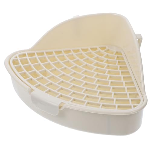 GALPADA Kasten Kaninchentoilette Ausbildung Hasenbettwäsche für Wurf bedeckt Hasenkisten Hamster klo kaninchenklo Trainingsecke für Haustiere kleines pinkel Toilette Plastik Weiß GALPADA Kasten Kaninchentoilette Ausbildung Hasenbettwäsche für Wurf bedeckt Hasenkisten Hamster klo kaninchenklo Trainingsecke für Haustiere kleines pinkel Toilette Plastik Weiß von GALPADA