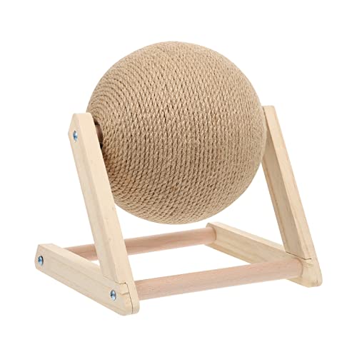 GALPADA Katze Kratzballspielzeug Förmig Katzenspielzeug zur Krallenpflege und Beruhigung für Katzen zur Vermeidung von Möbelkratzern Platzsparend und Perfektes für Katzenliebhaber GALPADA Katze Kratzballspielzeug Förmig Katzenspielzeug zur Krallenpflege und Beruhigung für Katzen zur Vermeidung von Möbelkratzern Platzsparend und Perfektes für Katzenliebhaber von GALPADA