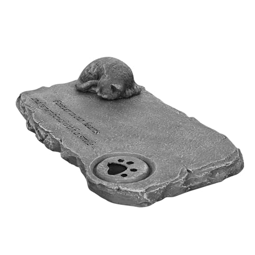 GALPADA Katzen Gedenkstein aus Resin Niedliches Kätzchen Design für Tiergrab für Garten Balkon Wohnzimmer Erinnerung an Verstorbene Haustiere GALPADA Katzen Gedenkstein aus Resin Niedliches Kätzchen Design für Tiergrab für Garten Balkon Wohnzimmer Erinnerung an Verstorbene Haustiere von GALPADA