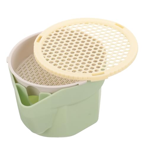 GALPADA Katzengras Pflanzer Hydroponische Katzengrasbox für Haustiere Bodenloser mit Atmungsaktivem Design Einfache und Doppelschicht Design GALPADA Katzengras Pflanzer Hydroponische Katzengrasbox für Haustiere Bodenloser mit Atmungsaktivem Design Einfache und Doppelschicht Design von GALPADA
