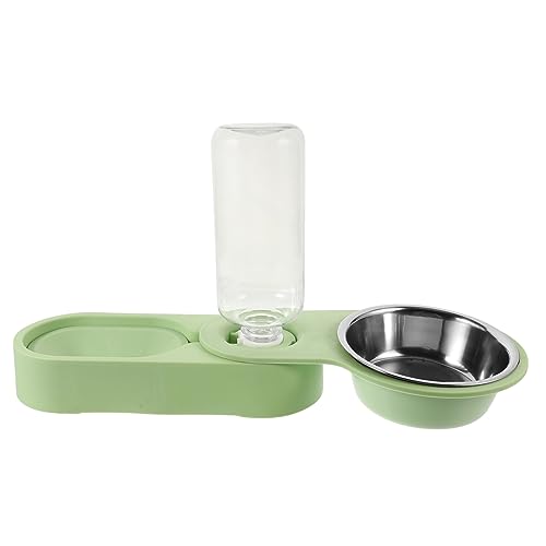 GALPADA Katzennapf Set mit Automatischem Wasserspender rutschfeste Futterstation für Katzen und Kleine Hunde und Platzsparend Leicht zu Reinigen für Hause und Unterwegs GALPADA Katzennapf Set mit Automatischem Wasserspender rutschfeste Futterstation für Katzen und Kleine Hunde und Platzsparend Leicht zu Reinigen für Hause und Unterwegs von GALPADA