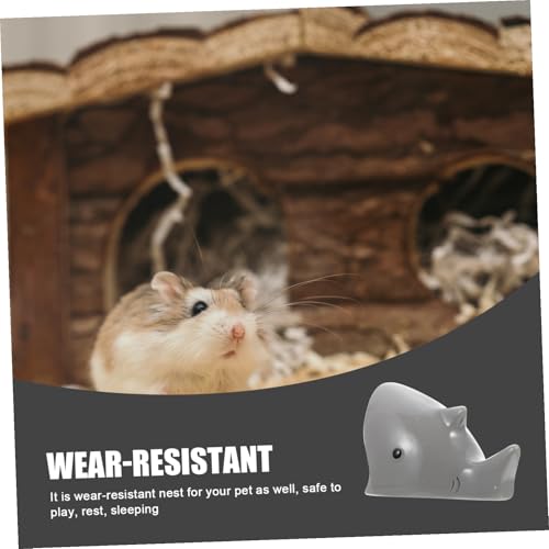 GALPADA Keramik Hamster Versteck Haus Fisch Form Kleintier Nest Kühlend Wärmend Kleintierhöhle für Hamster Igel und Kleine Haustiere Geeignet GALPADA Keramik Hamster Versteck Haus Fisch Form Kleintier Nest Kühlend Wärmend Kleintierhöhle für Hamster Igel und Kleine Haustiere Geeignet von GALPADA