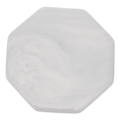 GALPADA Keramik Kühlplatte für Hamster und Kleine Nager Octagonal Kühle Schlafunterlage für Haustiere Hitzeabsorbierend Robust und Glatt Scharfe Kanten Geeignet für Zufällige Farbe von GALPADA