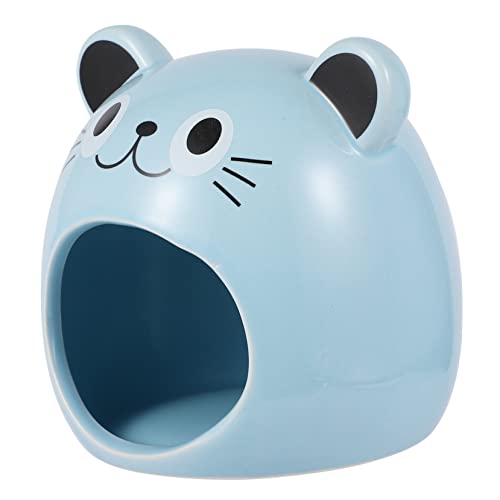 GALPADA Keramisches Hamsterhaus Für Kleintiere Haustierbett Gemütliches Nest Für Hamster Für Hamsterkäfige Sicheres Und Stilvolles Haustiernest Für Optimale von GALPADA