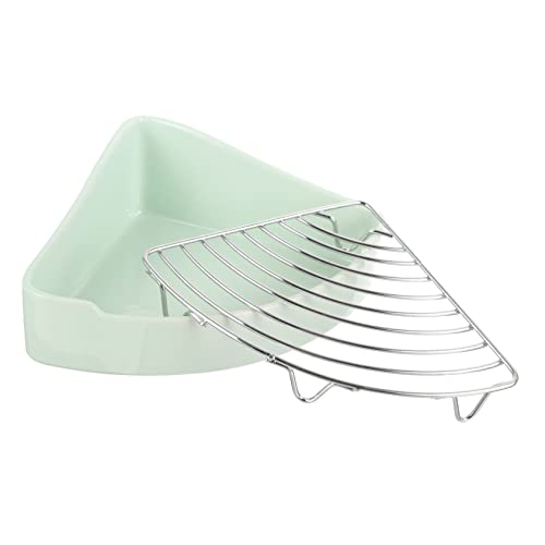 GALPADA Kleine Tier Toilette Keramisches Eck Wc Für Meerschweinchen Und Hamster Design Wassergrüne Für Käfige Und Außengehege GALPADA Kleine Tier Toilette Keramisches Eck Wc Für Meerschweinchen Und Hamster Design Wassergrüne Für Käfige Und Außengehege von GALPADA
